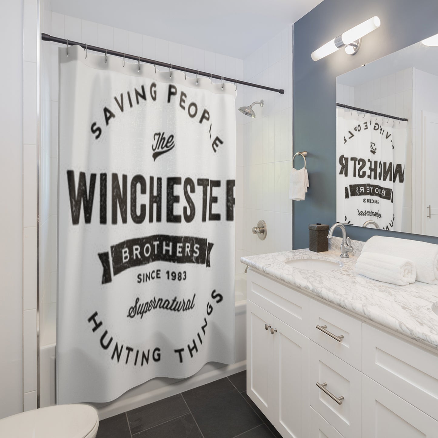 Supernatural Family Business, Shower Curtain