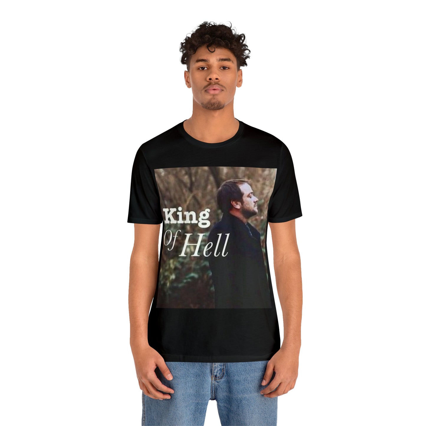 Supernatural "King of Hell" Unisex Jersey Short Sleeve Tee