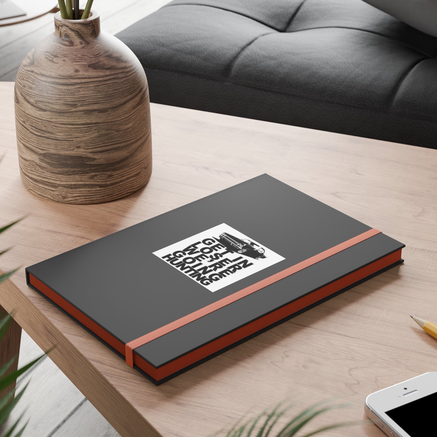 Supernatural "Hunting" Color Contrast Notebook - Ruled