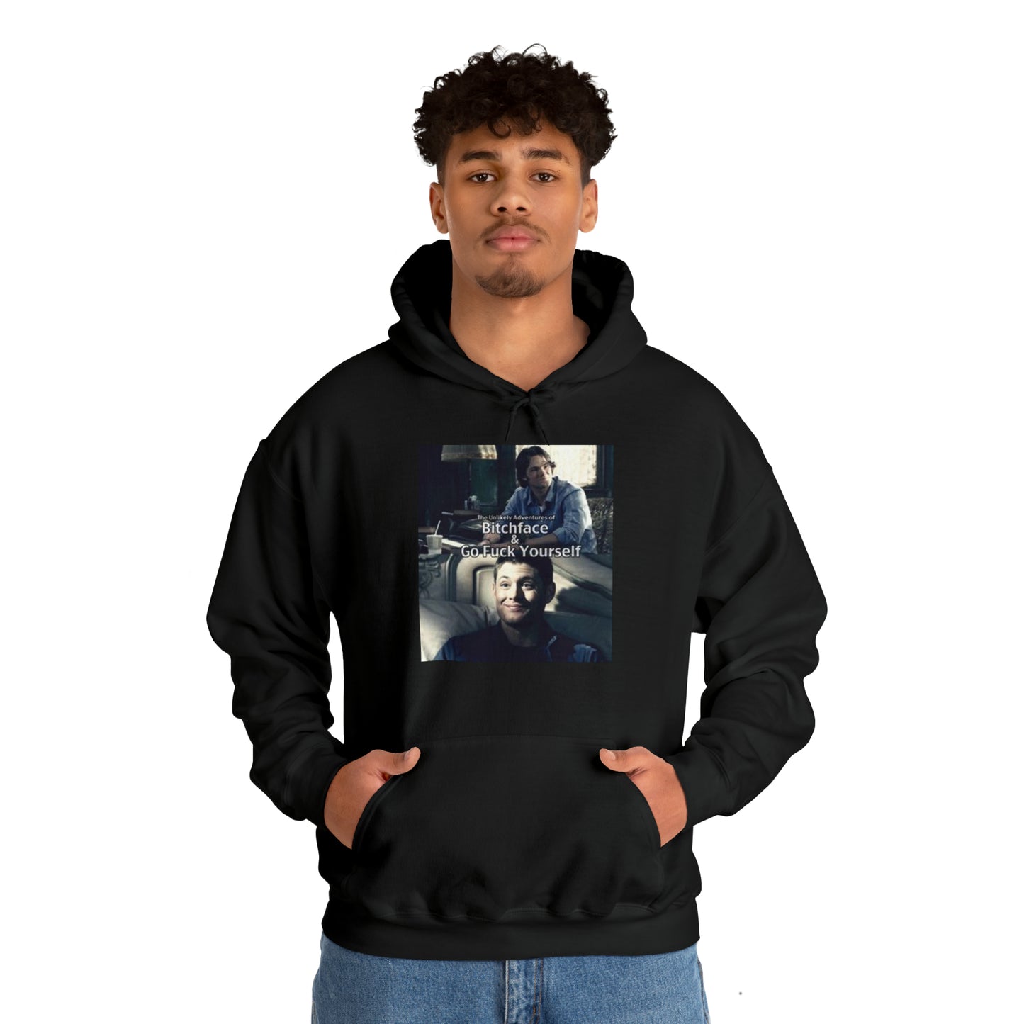 Supernatural "Bitchface" Unisex Heavy Blend™ Hooded Sweatshirt