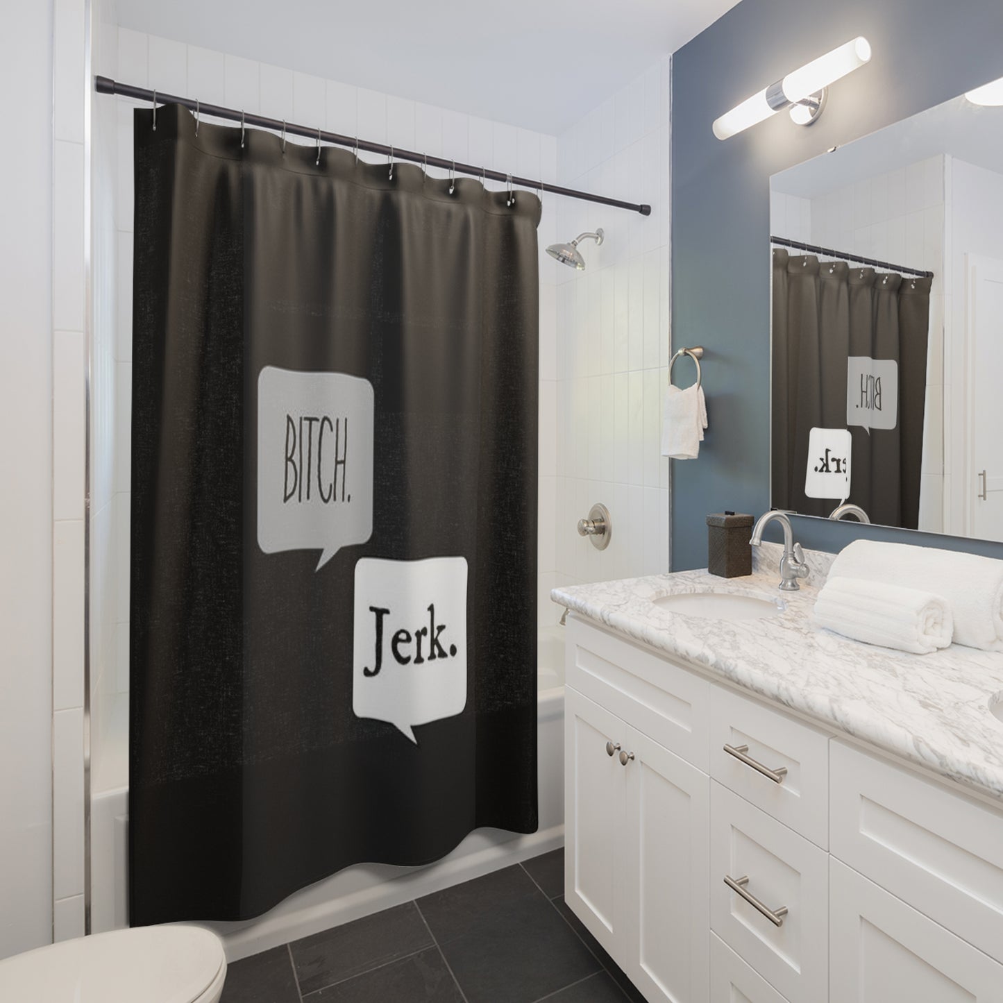 Supernatural Bitch/Jerk, Shower Curtain