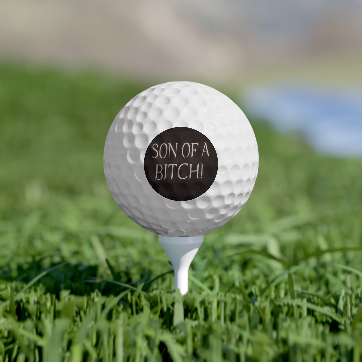 Supernatural Dean, Golf Balls, 6pcs
