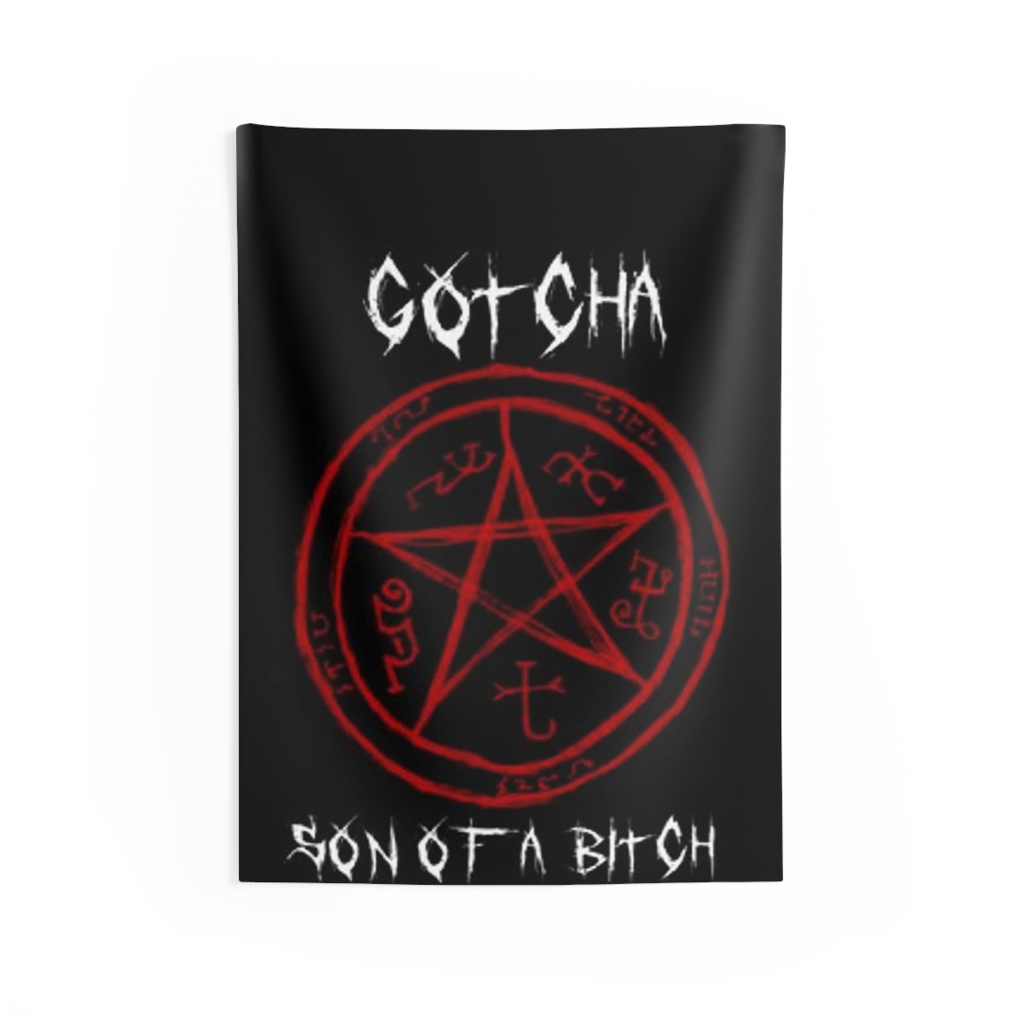 Supernatural "Devils Trap" Indoor Wall Tapestries