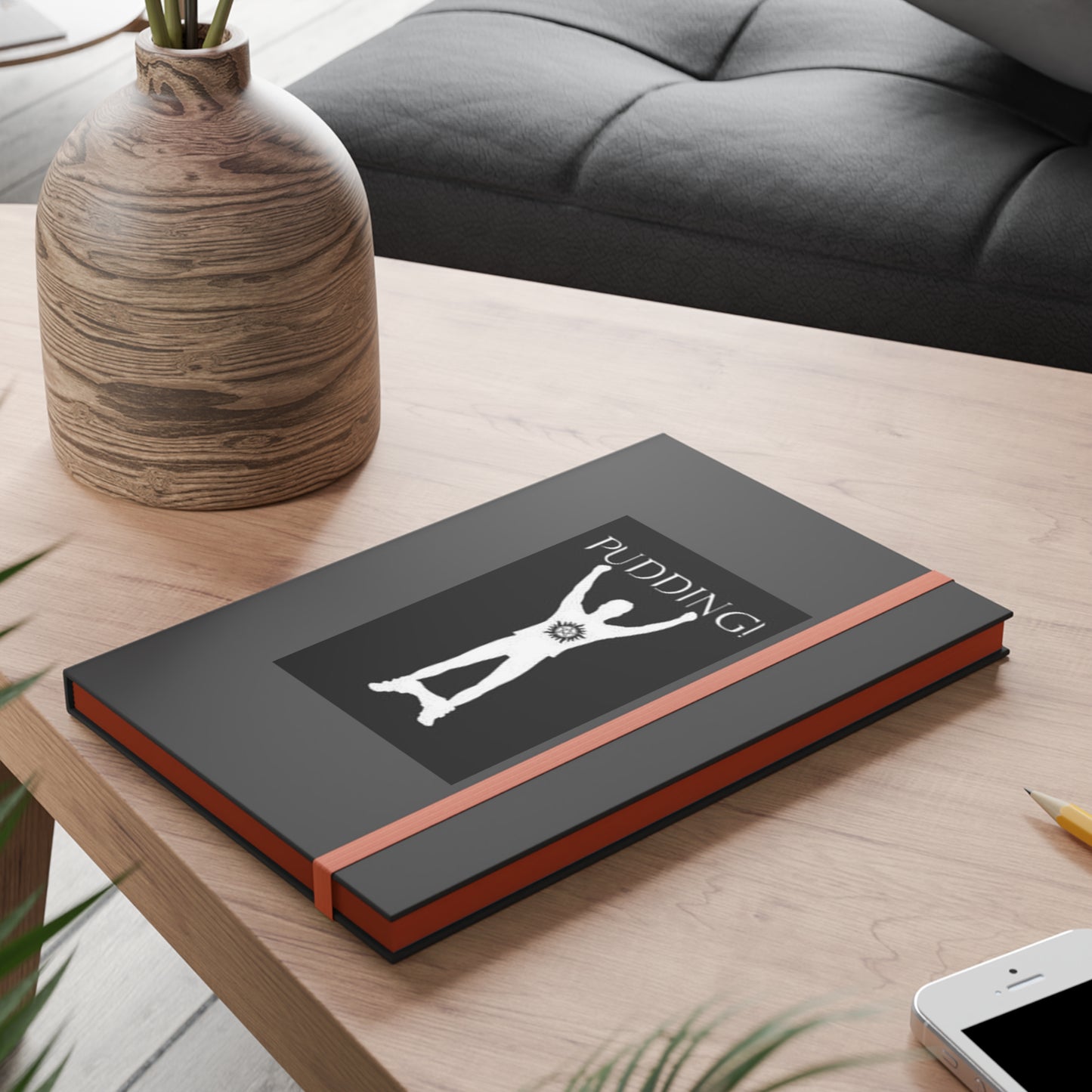 Supernatural "Pudding" Color Contrast Notebook - Ruled