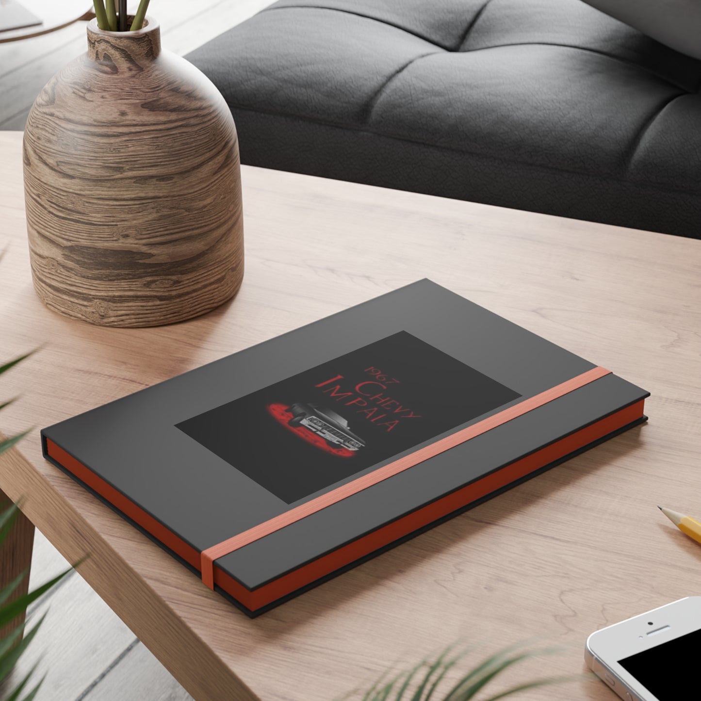 Supernatural "67 Impala" Color Contrast Notebook - Ruled