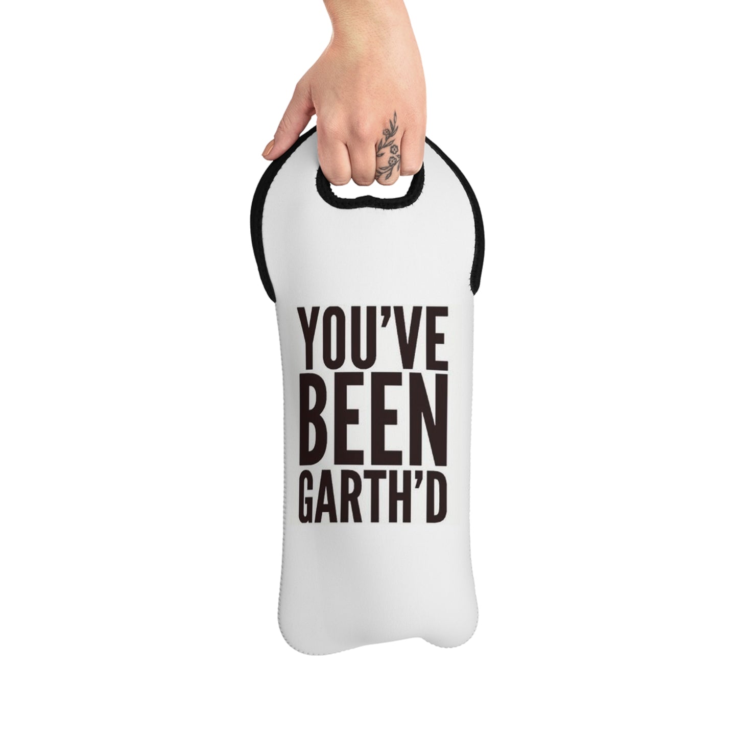 Supernatural "You've Been Garthed" Wine Tote Bag