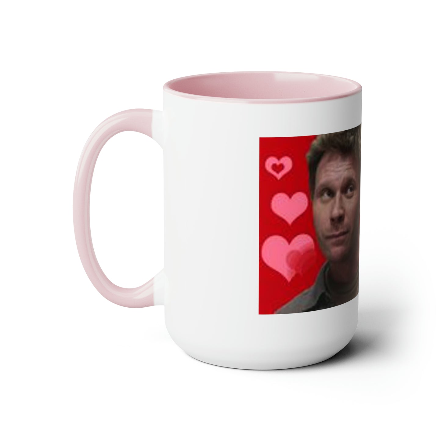 Supernatural Lucifer Valentine, Two-Tone Coffee Mugs, 15oz
