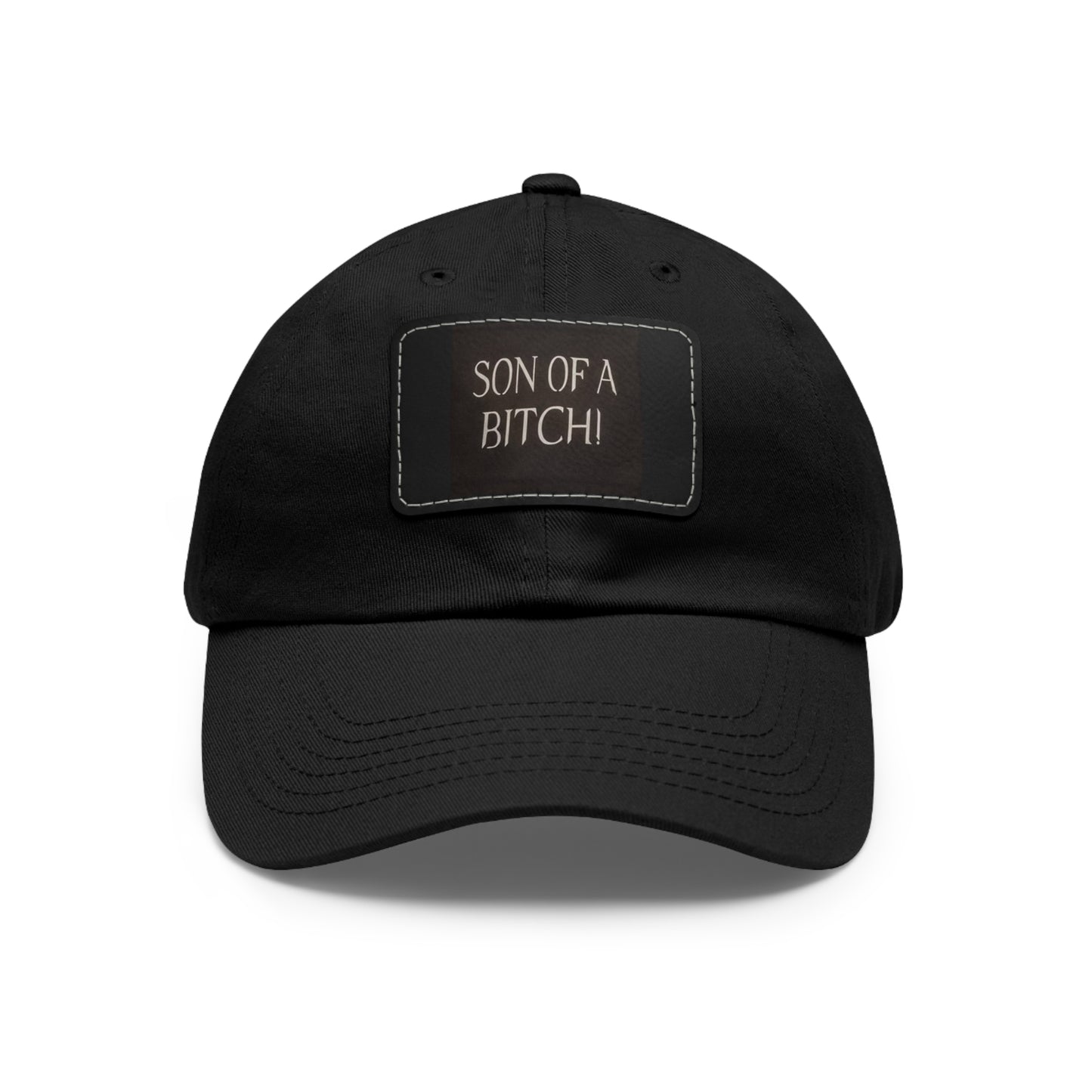 Supernatural SOB, Dad Hat with Leather Patch (Rectangle)