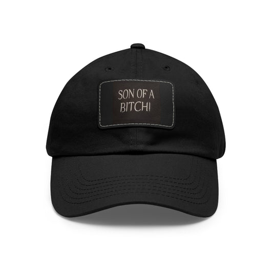 Supernatural SOB, Dad Hat with Leather Patch (Rectangle)