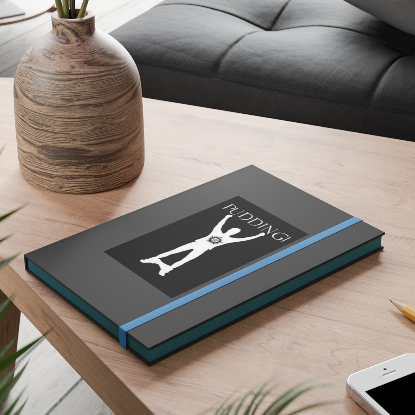Supernatural "Pudding" Color Contrast Notebook - Ruled
