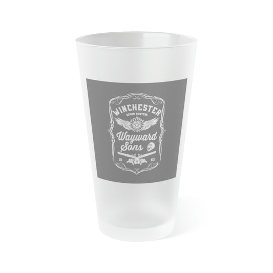 Supernatural "Wayward Sons" Frosted Pint Glass, 16oz