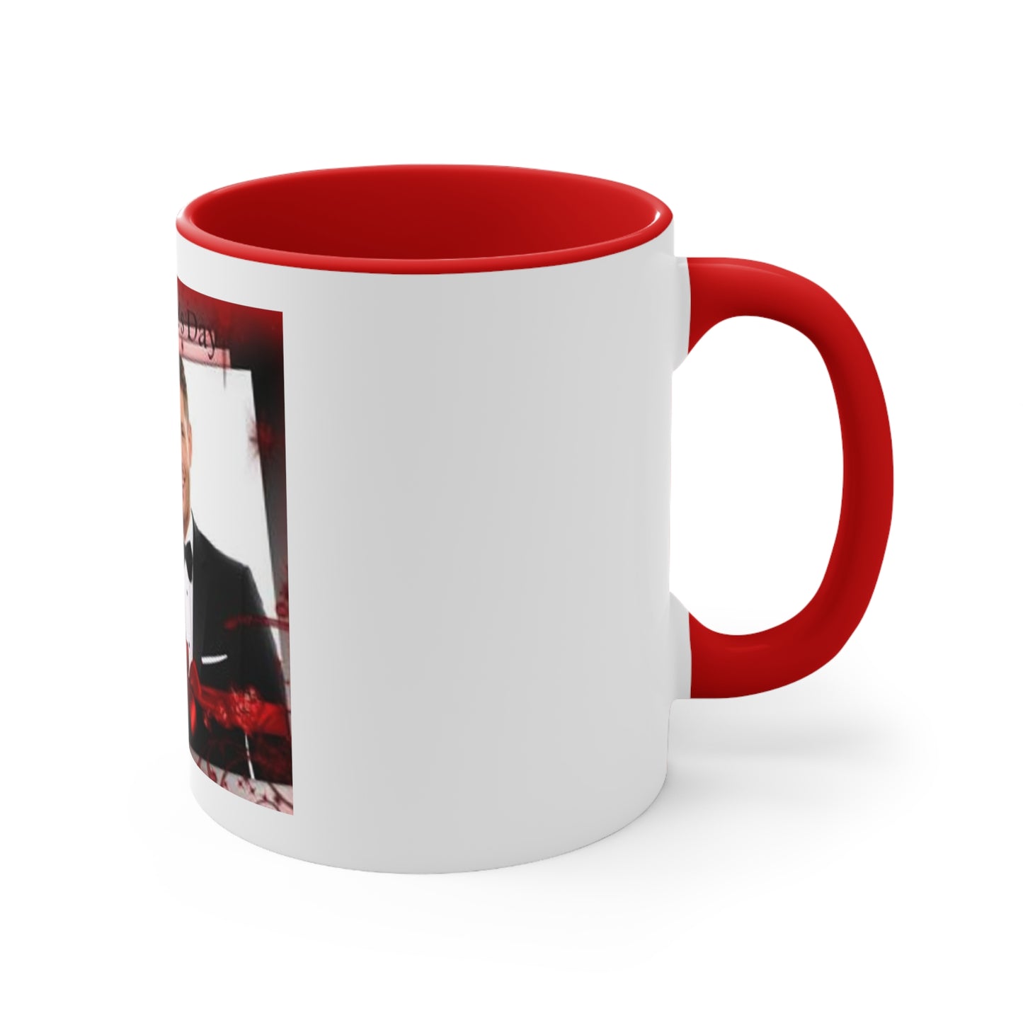 Supernatural Dean Valentine, Accent Coffee Mug, 11oz