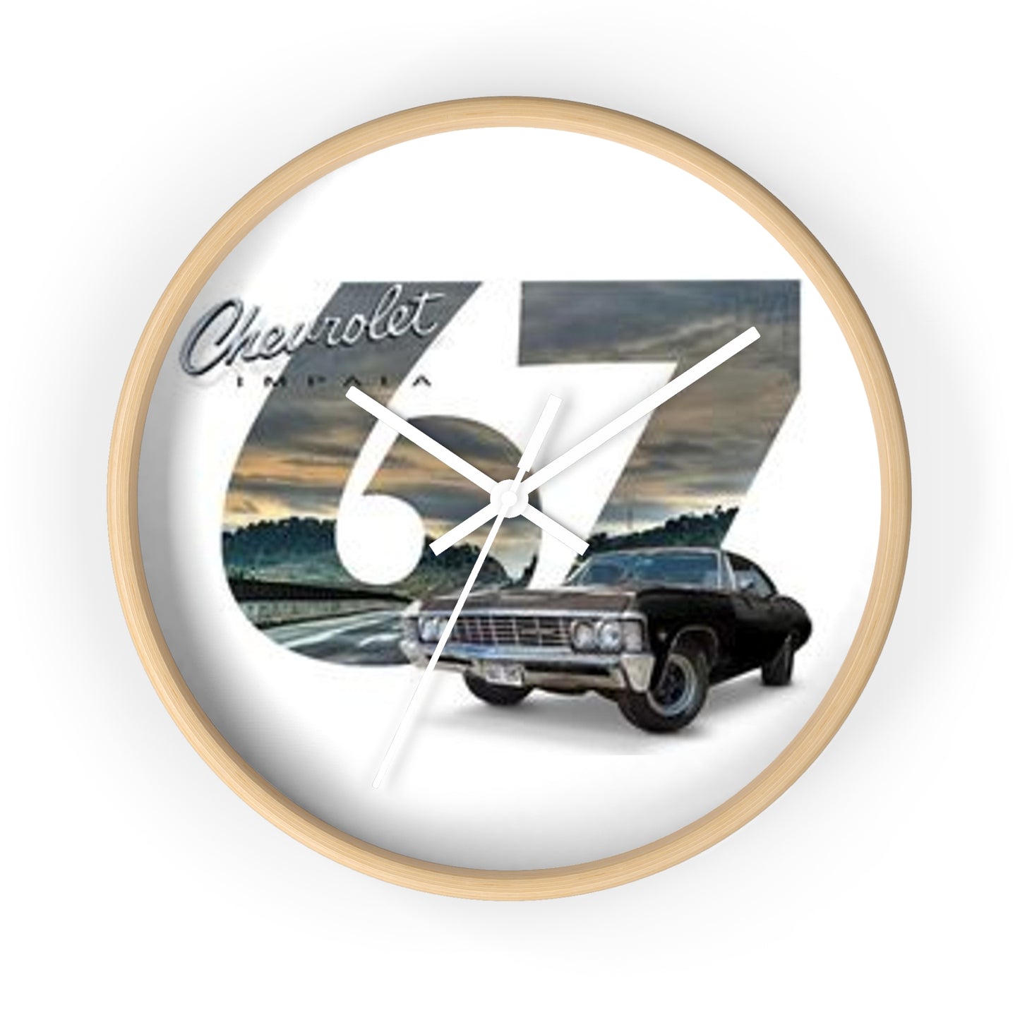 Supernatural 67 Impala, Wall Clock