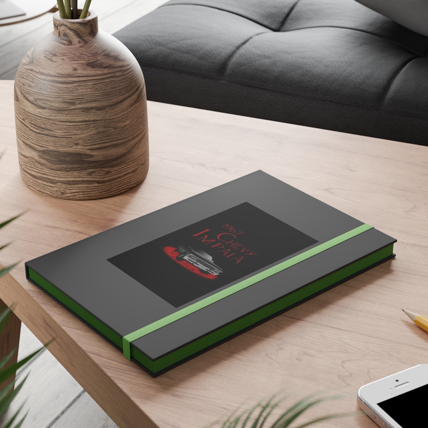 Supernatural "67 Impala" Color Contrast Notebook - Ruled