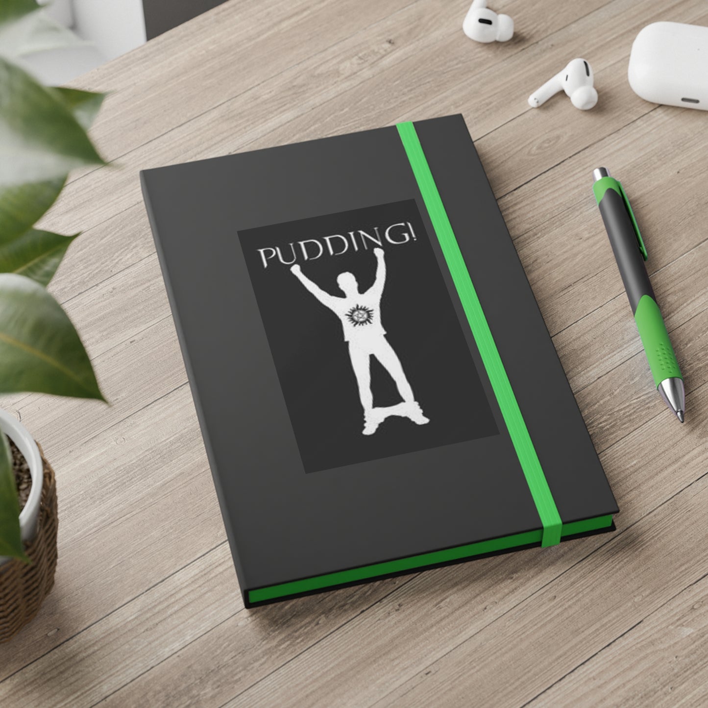 Supernatural "Pudding" Color Contrast Notebook - Ruled