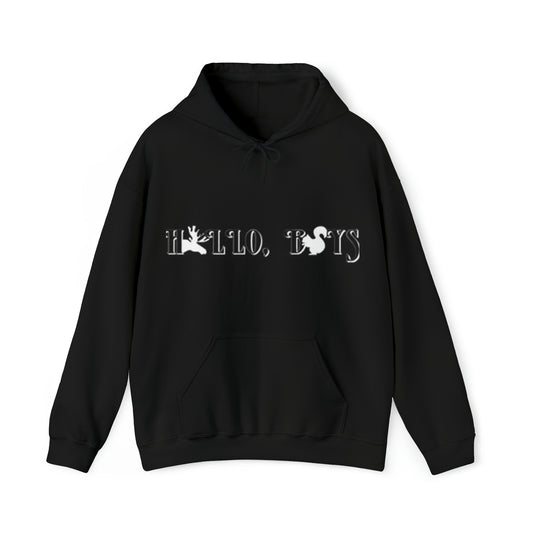 Supernatural "Hello Boys" Unisex Heavy Blend™ Hooded Sweatshirt