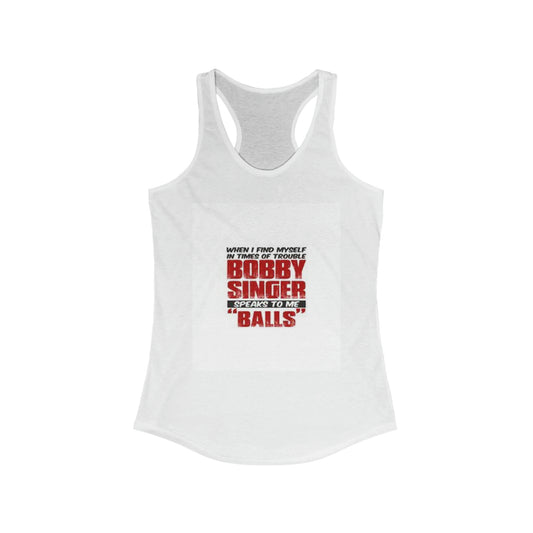Supernatural "Bobby" Women's Ideal Racerback Tank