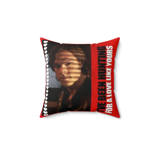 Supernatural Sam Valentine, Spun Polyester Square Pillow