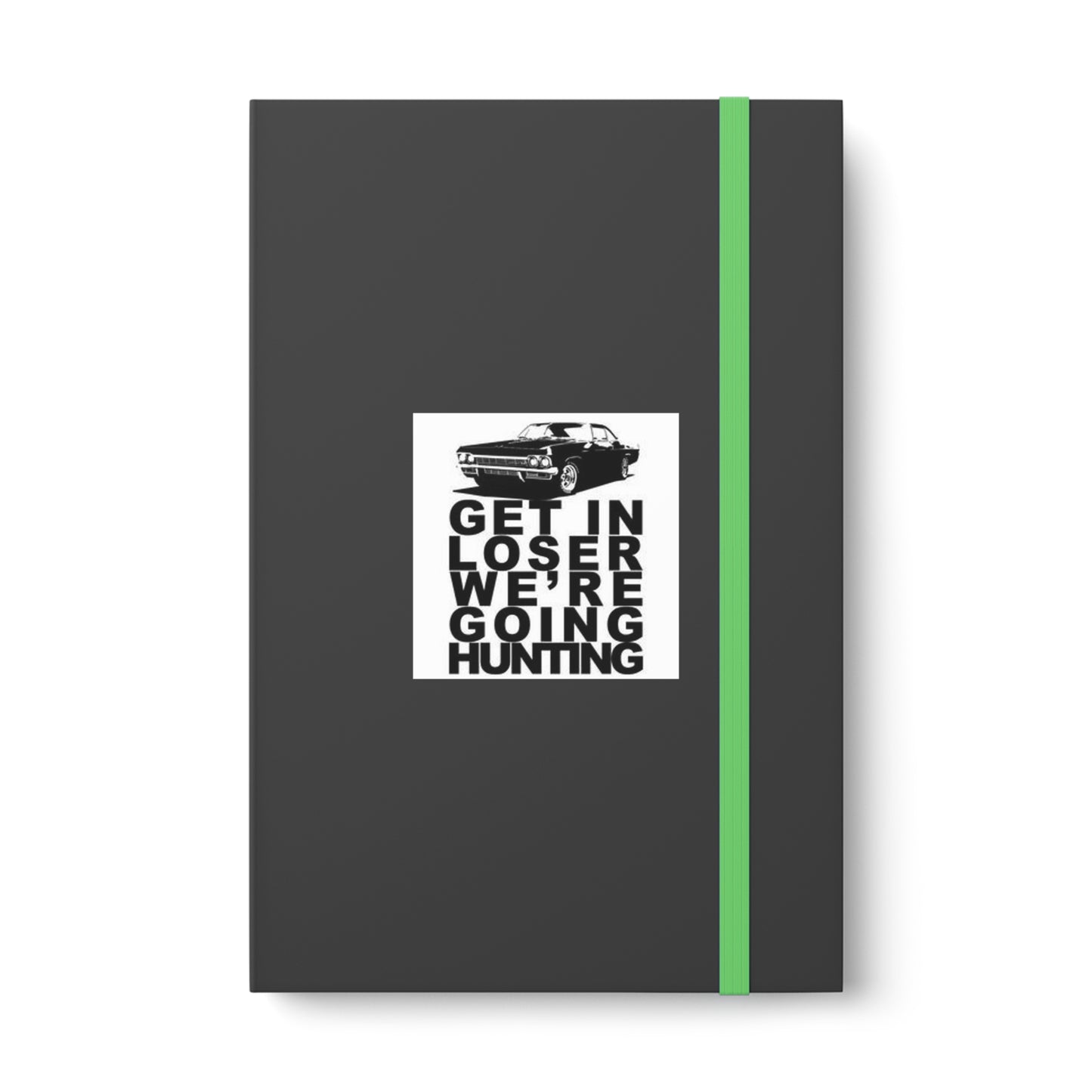 Supernatural "Hunting" Color Contrast Notebook - Ruled
