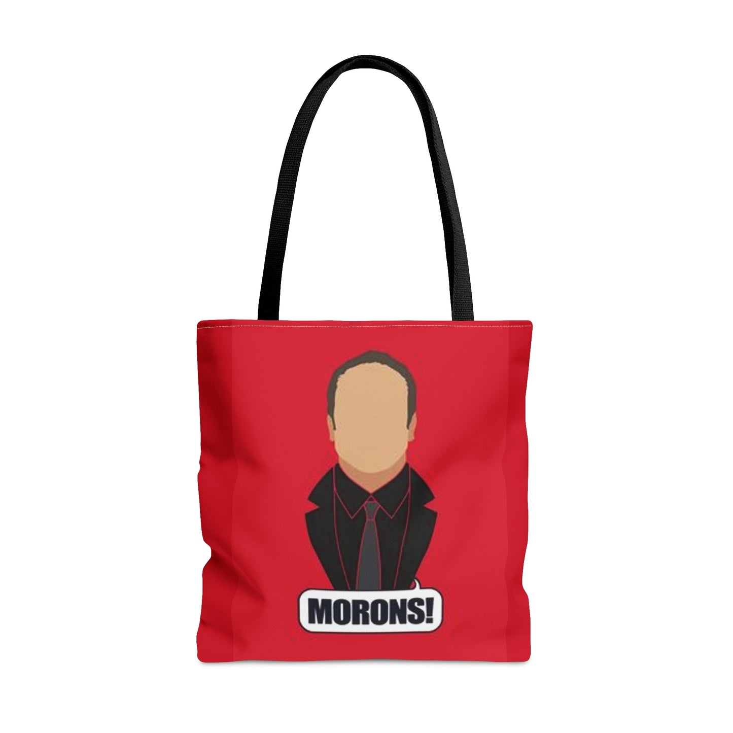 Supernatural "Crowley King of Hell" red Tote Bag (AOP)