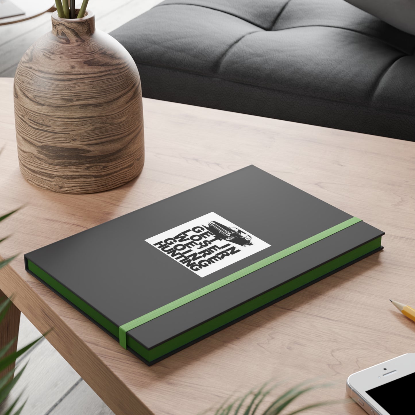 Supernatural "Hunting" Color Contrast Notebook - Ruled
