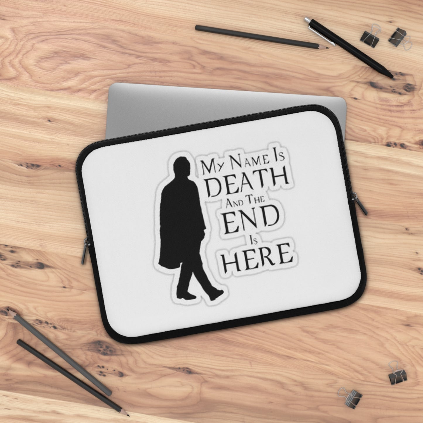 Supernatural "Death" Laptop Sleeve