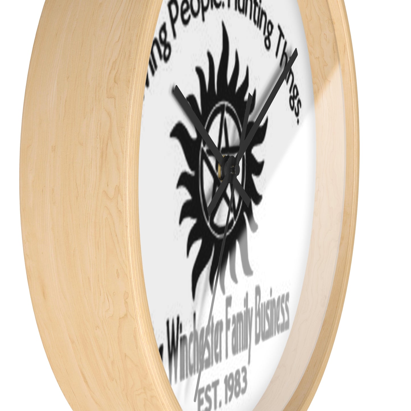 Supernatural Winchester Family Business, Wall Clock