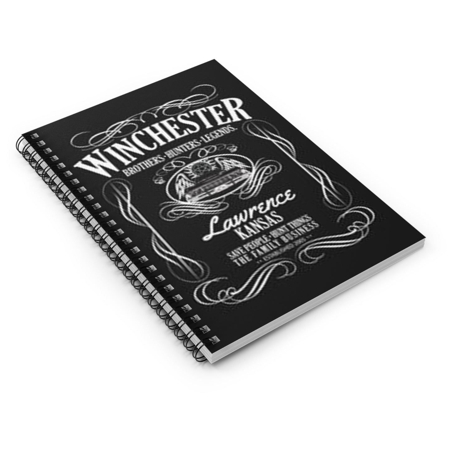 Supernatural "Winchester Bros" Spiral Notebook - Ruled Line