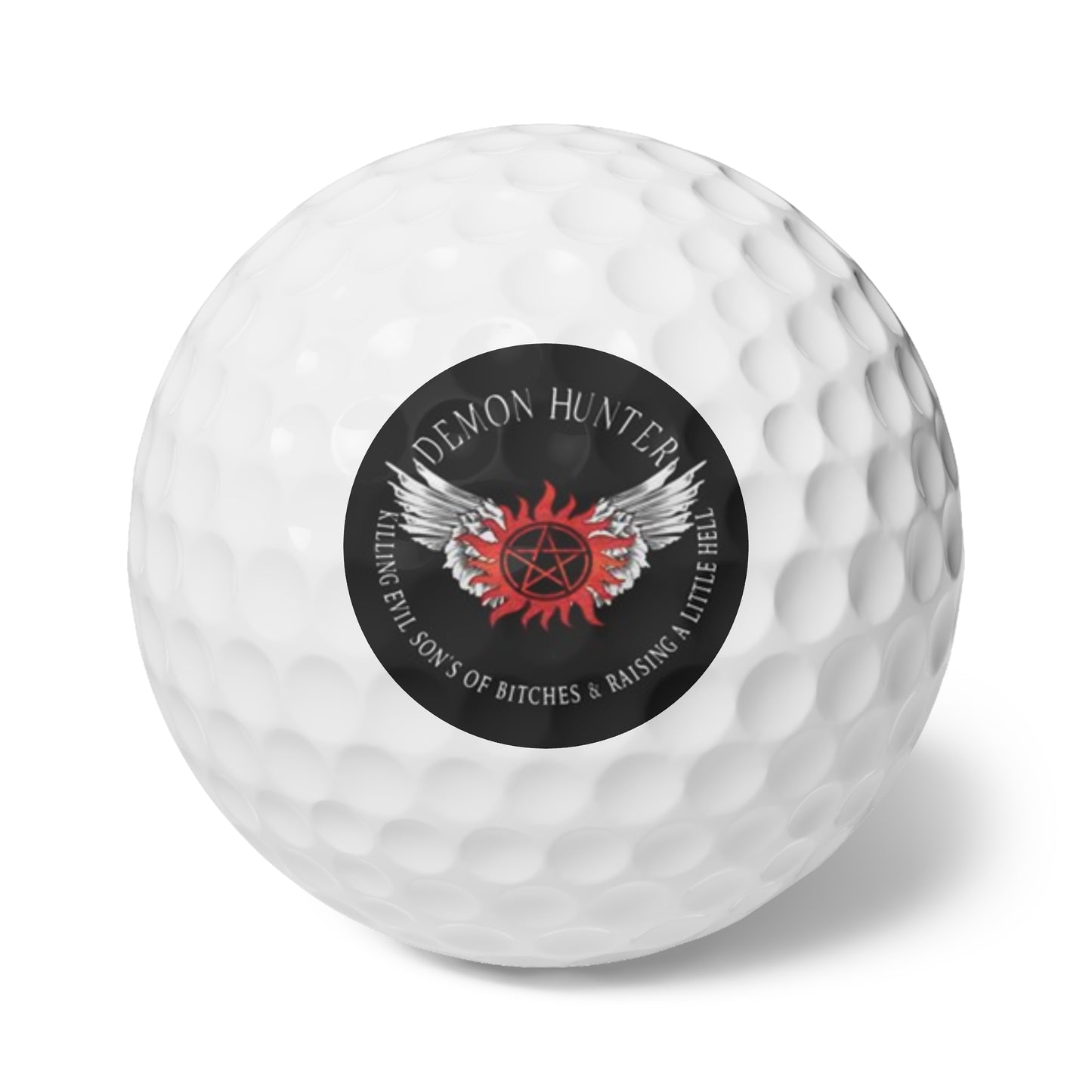 Supernatural Hunter, Golf Balls, 6pcs