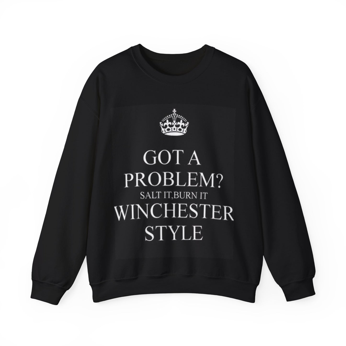 Supernatural Salt & Burn, Unisex Heavy Blend™ Crewneck Sweatshirt