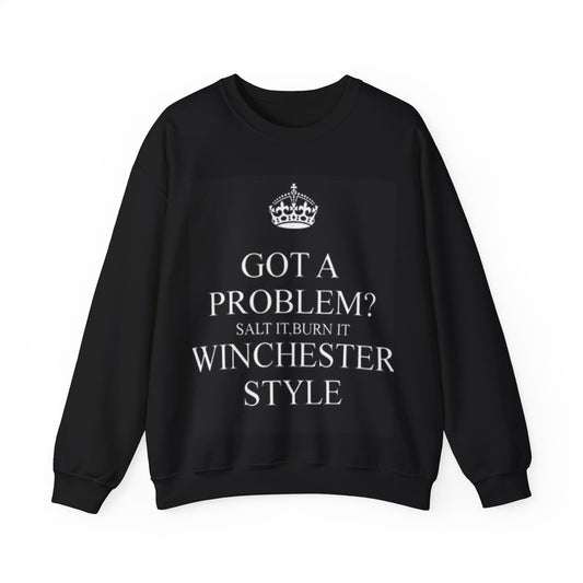 Supernatural Salt & Burn, Unisex Heavy Blend™ Crewneck Sweatshirt