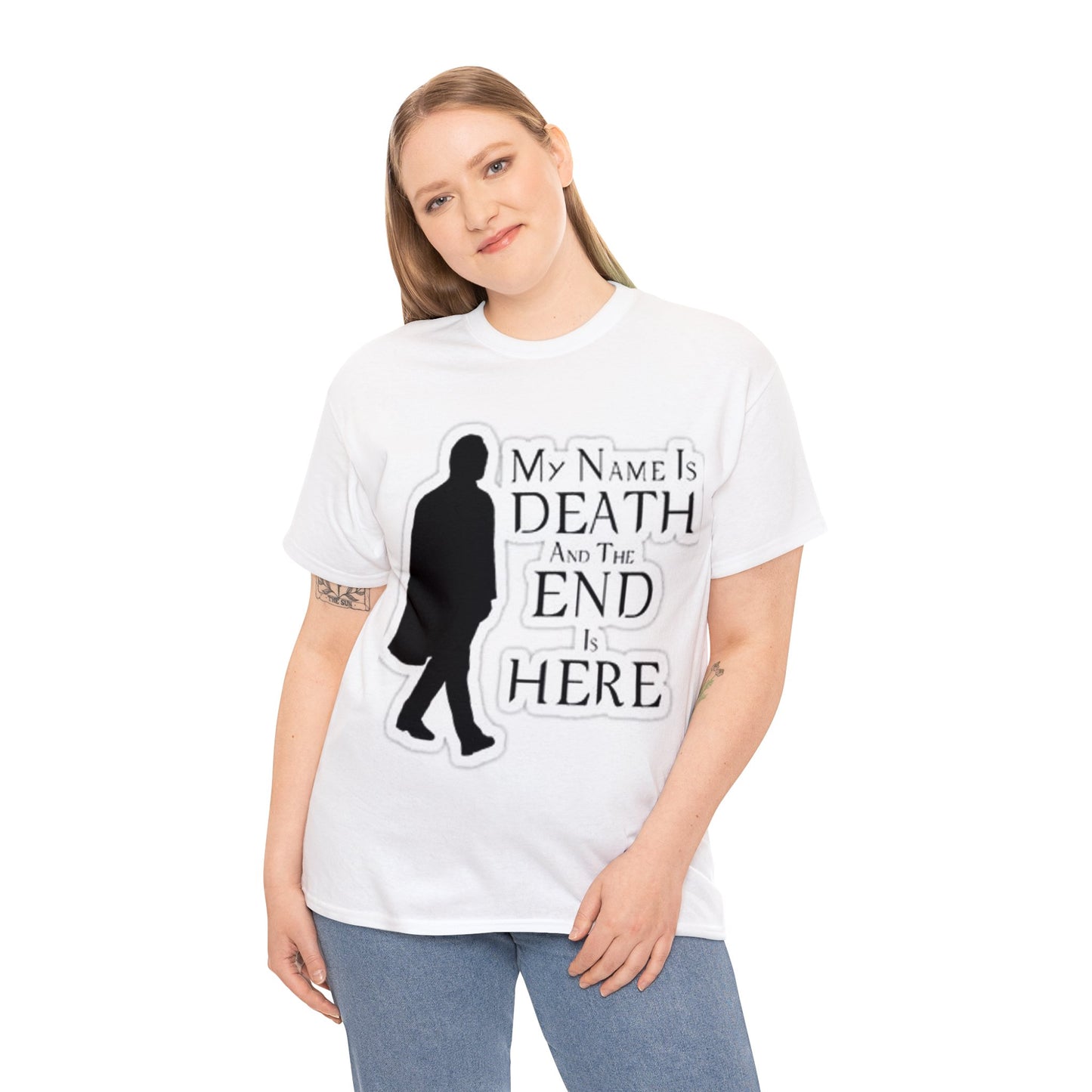 Supernatural "Death" Unisex Heavy Cotton Tee