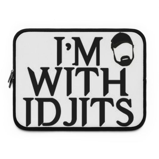 Supernatural "I'm With Idjits" Laptop Sleeve