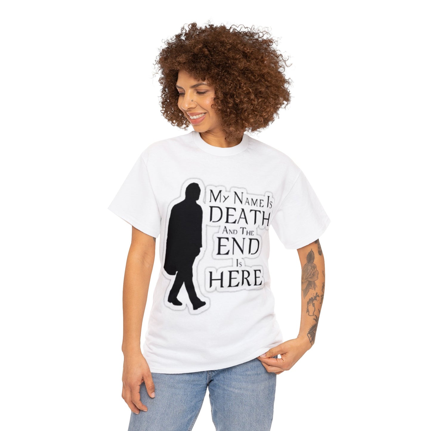 Supernatural "Death" Unisex Heavy Cotton Tee