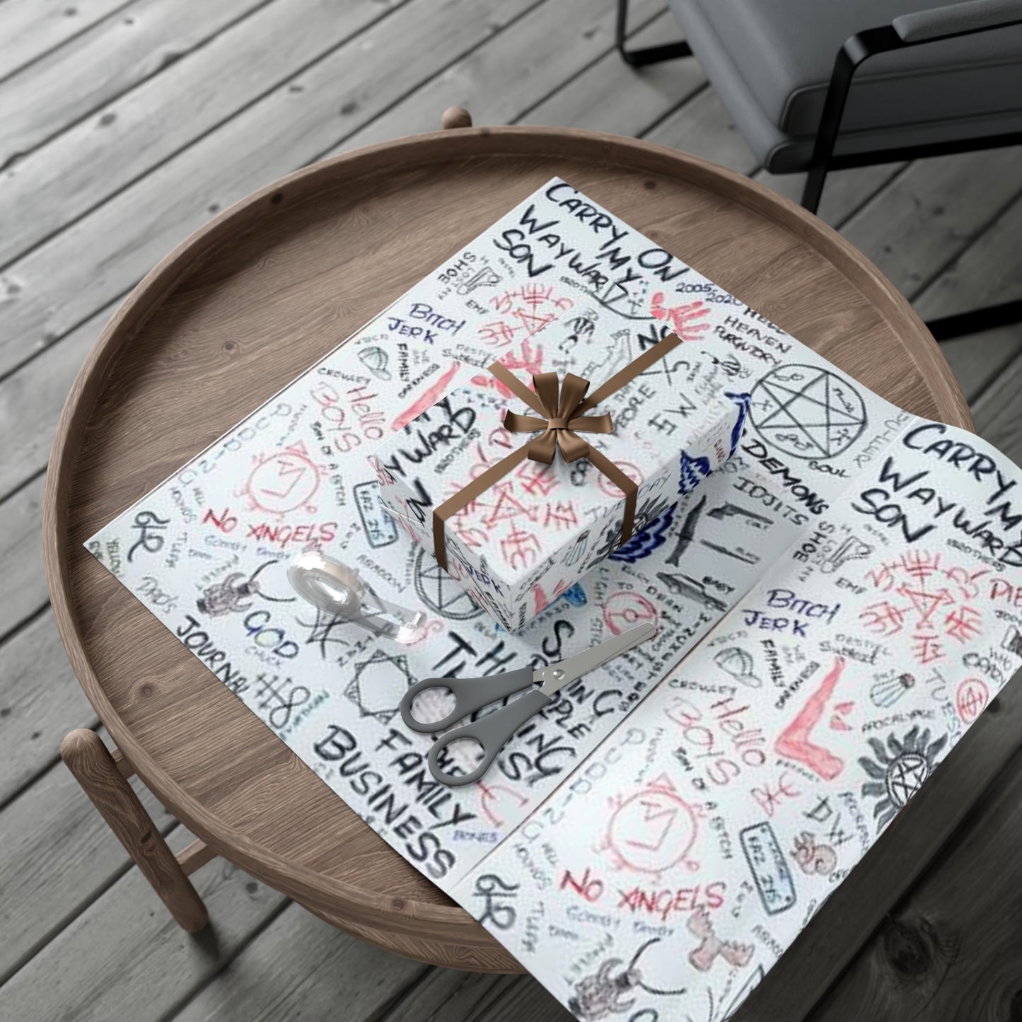 Supernatural Gift Wrap Papers
