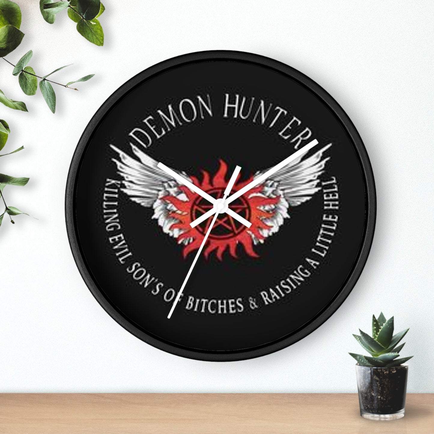 Supernatural Demon Hunter, Wall Clock