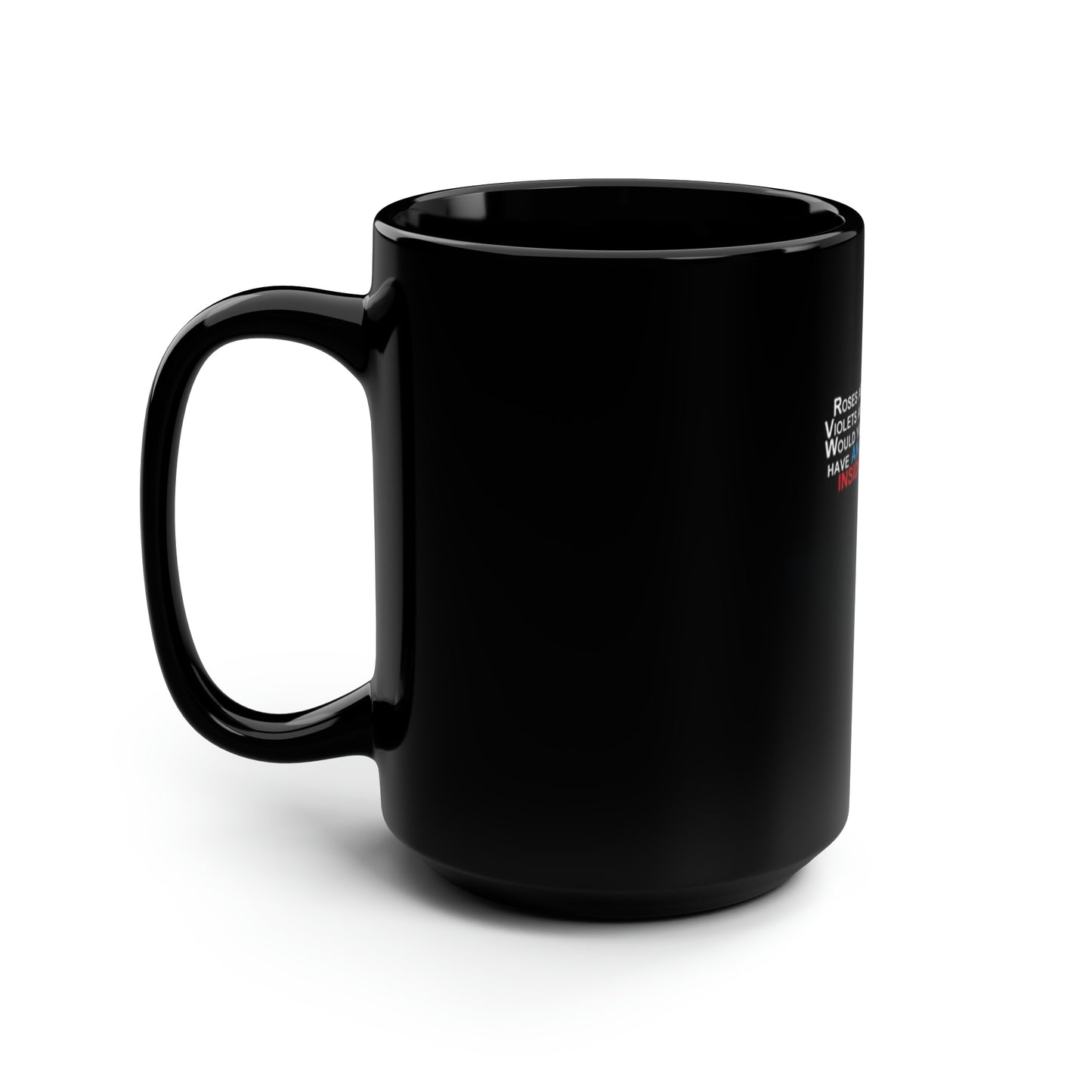 Supernatural Cas Valentine, Black Mug, 15oz