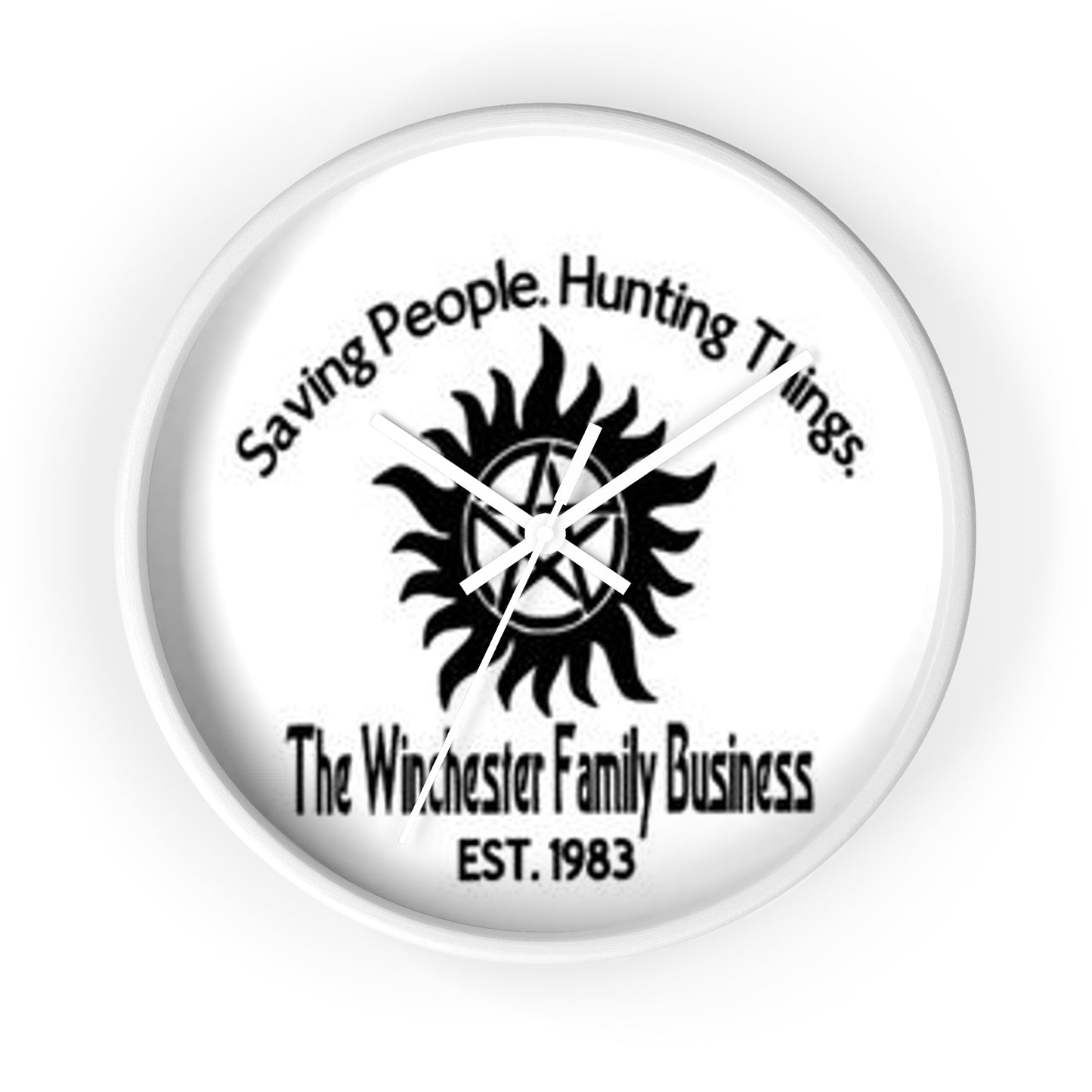 Supernatural Winchester Family Business, Wall Clock