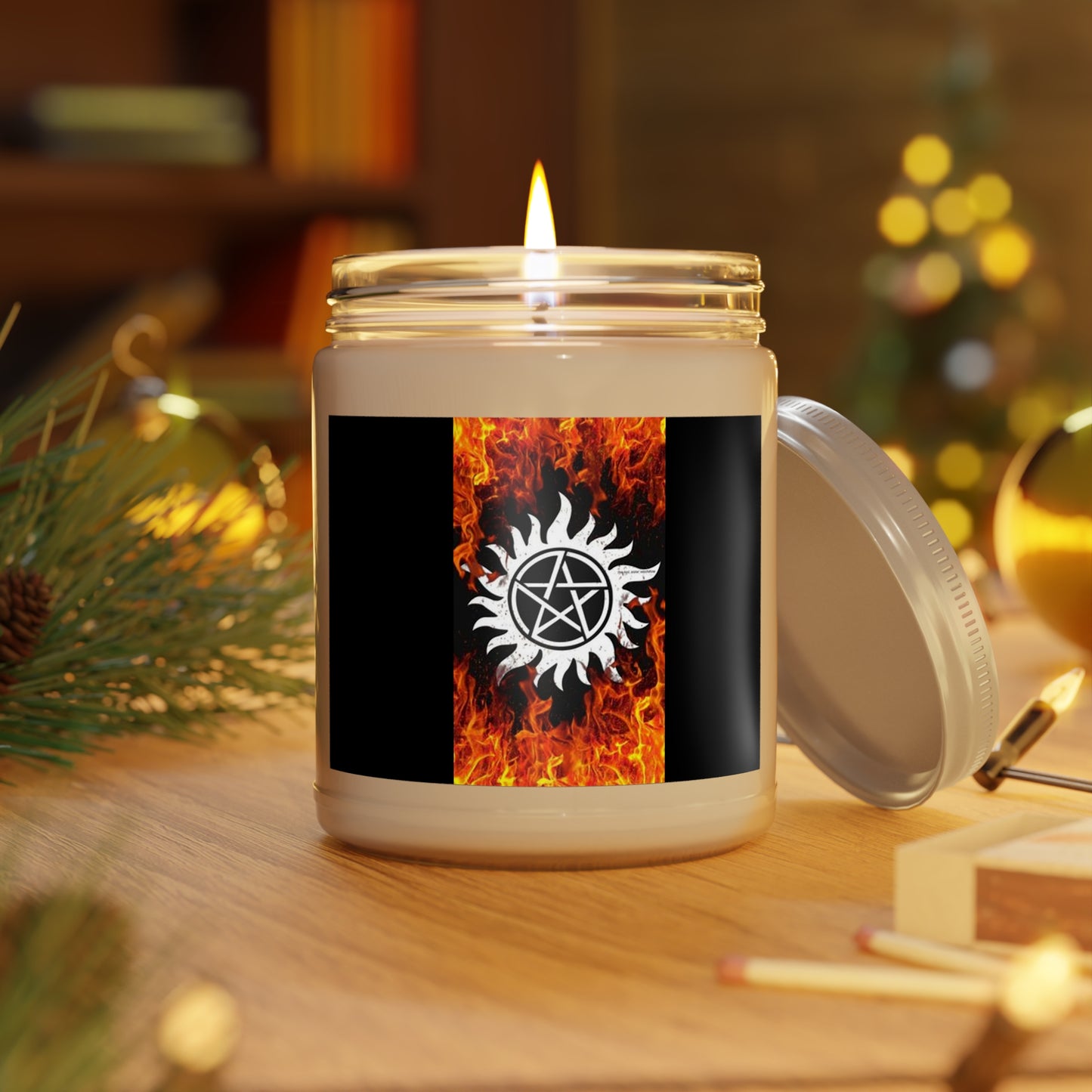 Supernatural "Fire/Symbol" Scented Candles, 9oz