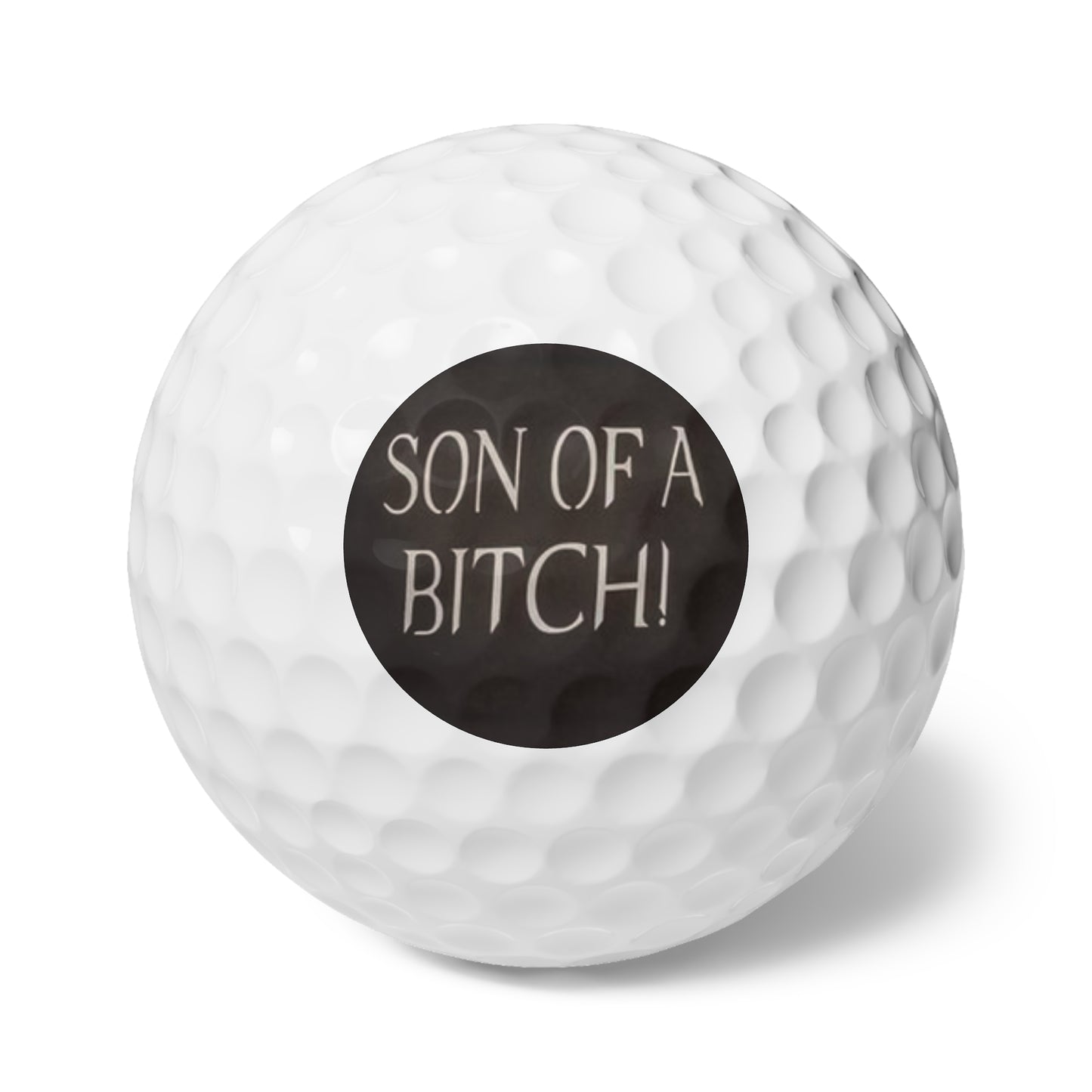 Supernatural Dean, Golf Balls, 6pcs
