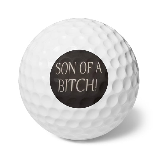 Supernatural Dean, Golf Balls, 6pcs