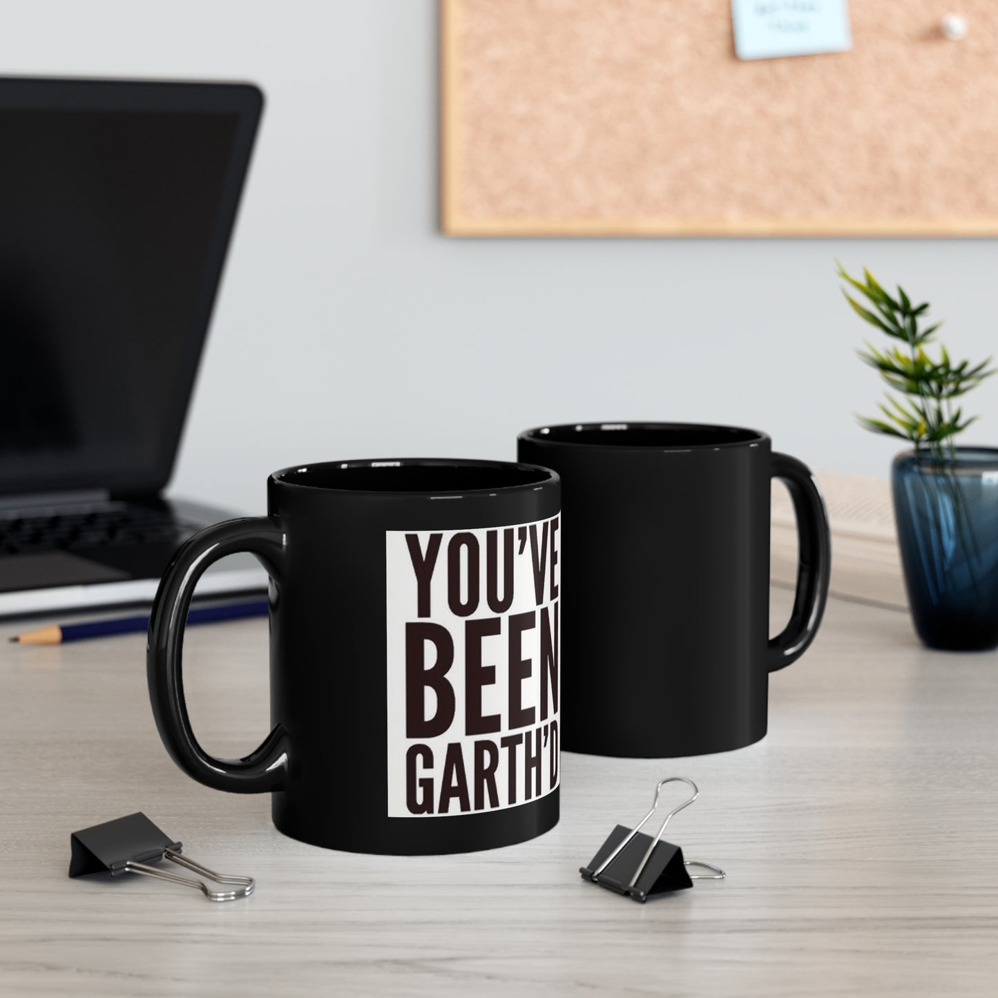 Supernatural "Garthed" 11oz Black Mug