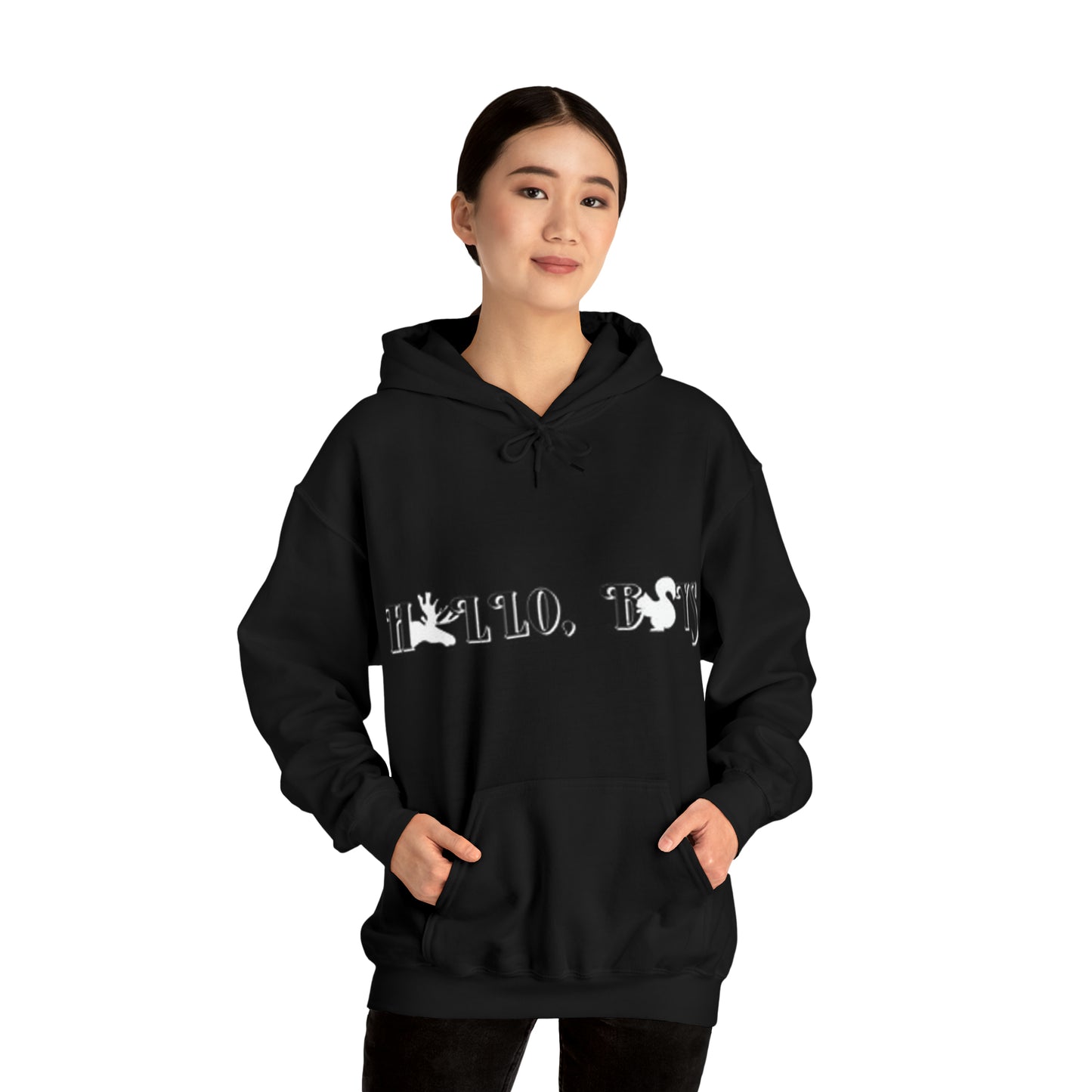 Supernatural "Hello Boys" Unisex Heavy Blend™ Hooded Sweatshirt