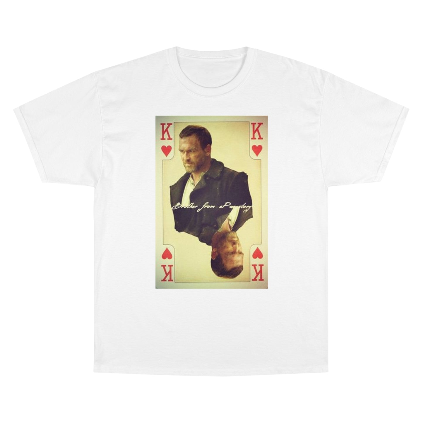 Supernatural Benny Playing Card, Champion T-Shirt