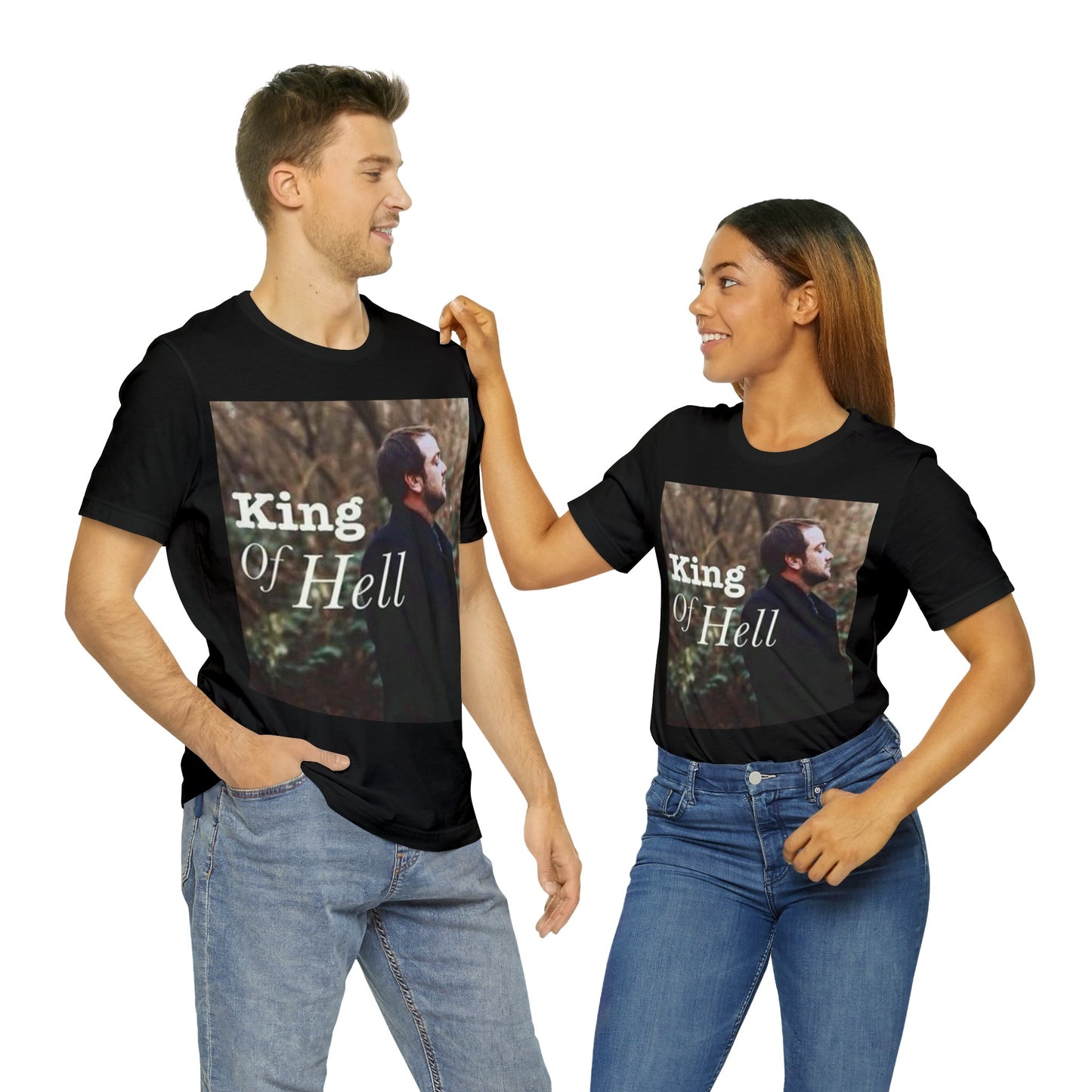 Supernatural "King of Hell" Unisex Jersey Short Sleeve Tee