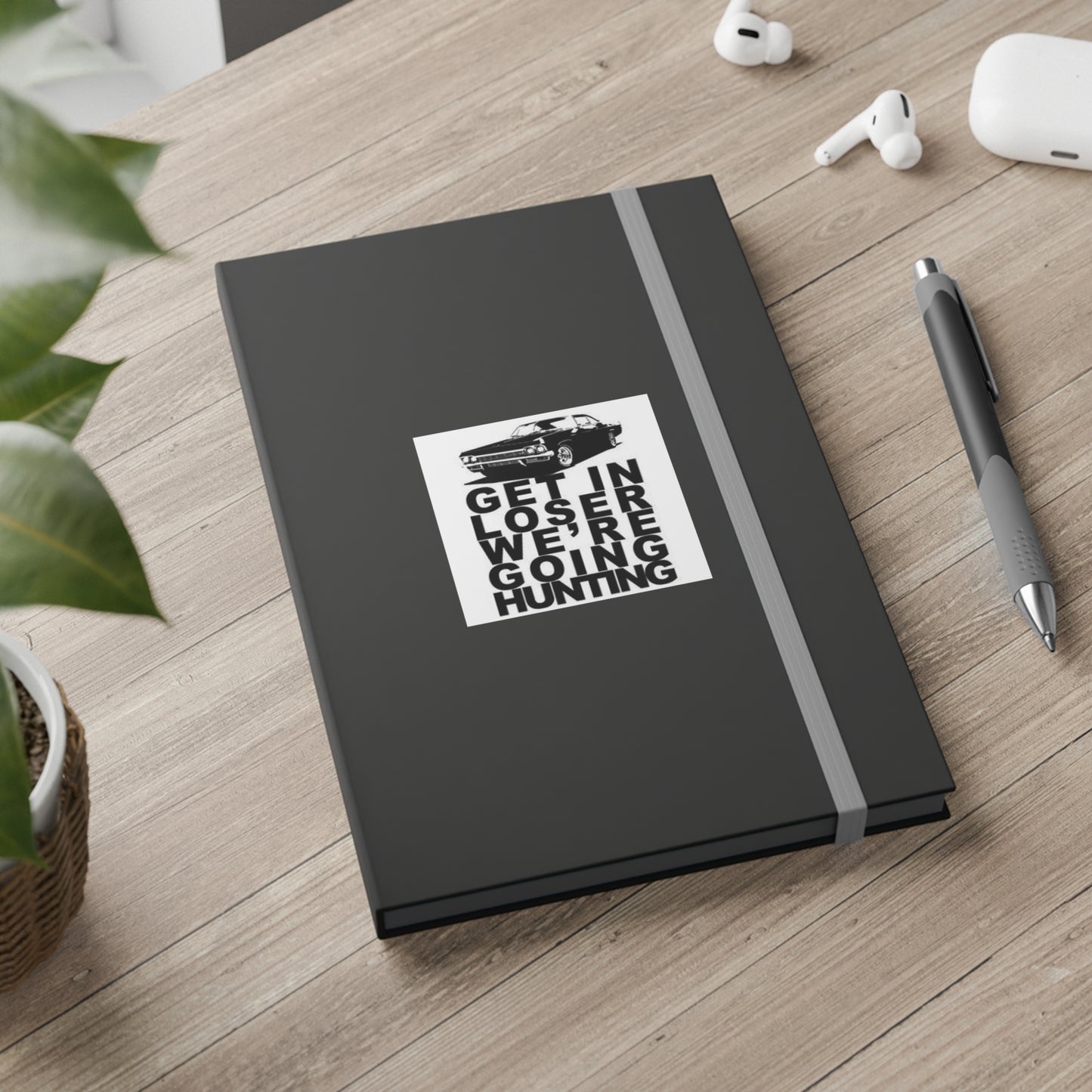 Supernatural "Hunting" Color Contrast Notebook - Ruled