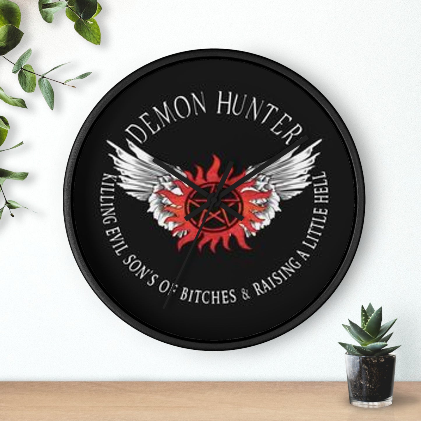 Supernatural Demon Hunter, Wall Clock