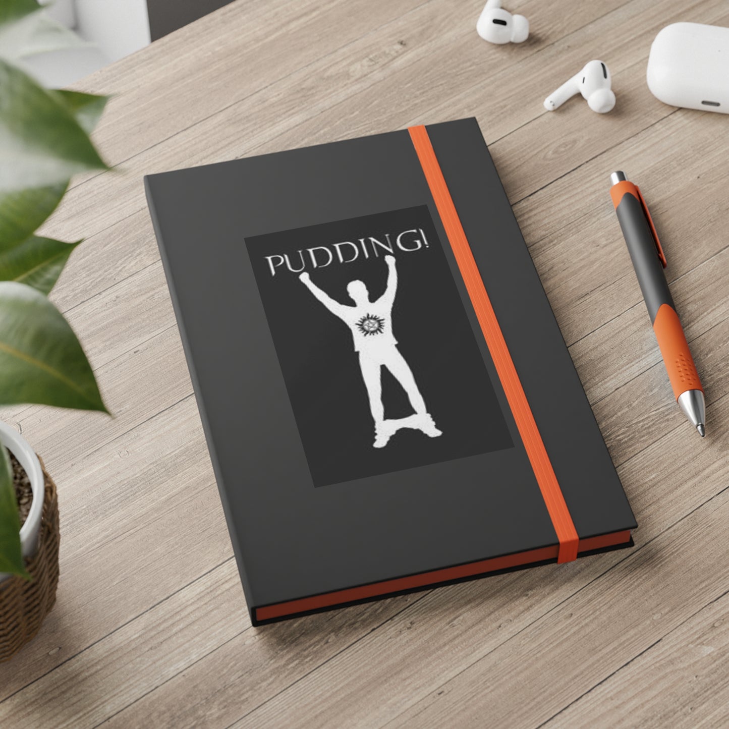 Supernatural "Pudding" Color Contrast Notebook - Ruled