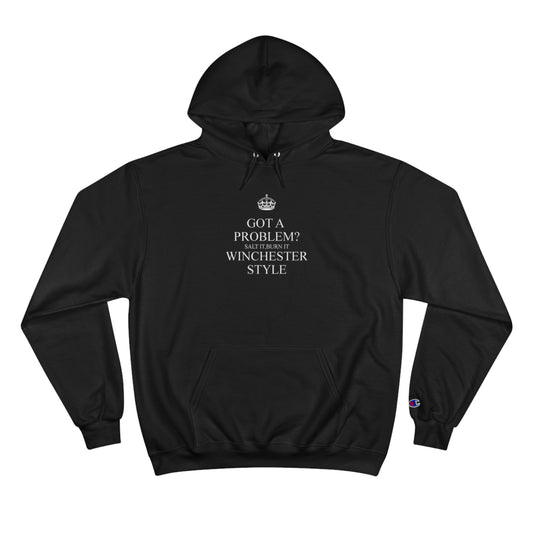 Supernatural Salt & Burn, Champion Hoodie