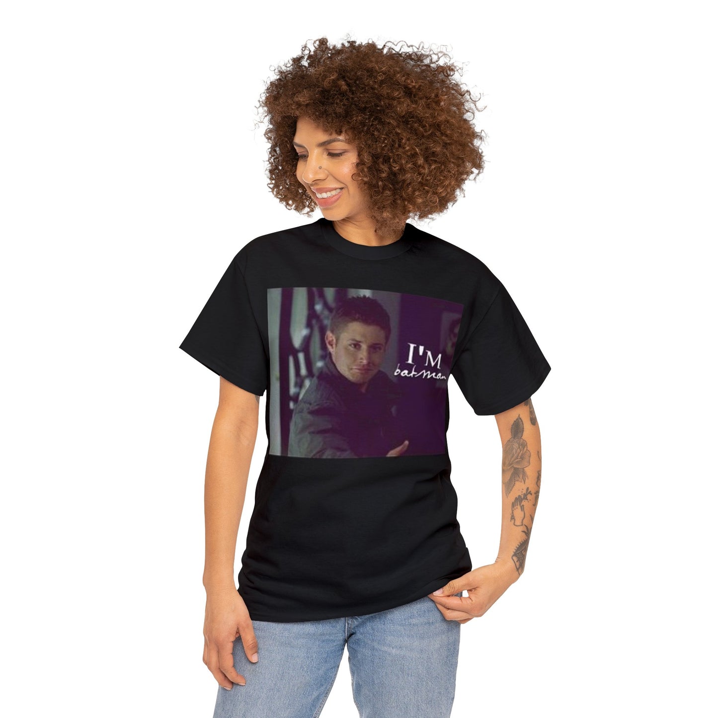 Supernatural "I'm Batman" Unisex Heavy Cotton Tee